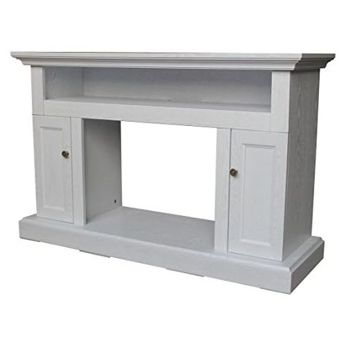  CAMBRIDGE CAM5021-2WHT Sorrento Mantel with Electronic Fireplace Insert, White