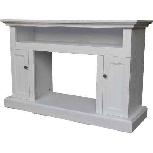  CAMBRIDGE CAM5021-2WHT Sorrento Mantel with Electronic Fireplace Insert, White