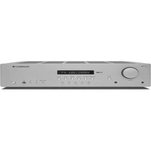  [아마존베스트]Cambridge Audio AXR100 100-Watt Stereo Receiver with Bluetooth | Built-in Phono Stage, 3.5mm Input, AM/FM with RDS