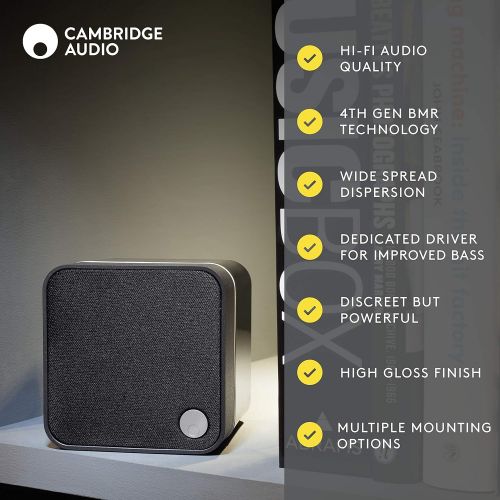  Cambridge Audio Cambridge Minx Min 12 Satellite Bookshelf Speaker - Each (Black)