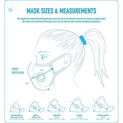  Cambridge Mask Co Pro Anti Pollution Mask N99 Washable Military Grade Respirator with Adjustable Straps