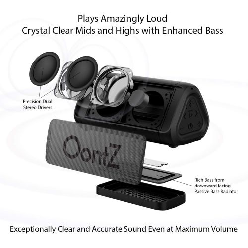  [아마존 핫딜]  [아마존핫딜]Cambridge Soundworks Cambridge SoundWorks OontZ Angle 3 RainDance IPX7 Waterproof Portable Bluetooth Speaker, 10 Watts Power, Louder, Crystal Clear Stereo, Richer Bass, 100ft Wireless Range, Bluetooth