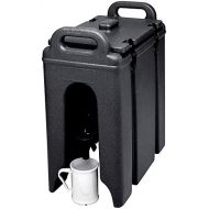 Cambro 250LCD110 Black 2.5 Gal. Beverage Camtainer