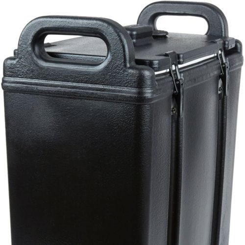  Cambro 250LCD110 Black 2.5 Gal. Beverage Camtainer