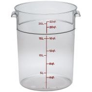 Cambro (RFSCW22135) 22 qt Round Polycarbonate Food Storage Container - Camwear