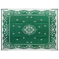 Camco 42850 Oriental Awning Leisure Mat-Green 9 x 12