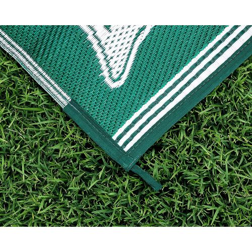  Camco 42850 Oriental Awning Leisure Mat-Green 9 x 12