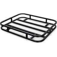 Camco Eaz-Lift RV Bumper Mounted Cargo Carrier - Perfect for Carrying Cargo on The Back of Your RV - Fits 4-inch and 4-1/2-inch Bumpers - Mounting Hardware Included (48470), Black