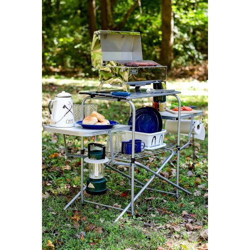  [아마존베스트]Camco 57293 Deluxe Folding Grill Table