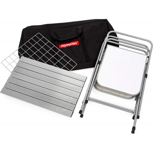  Camco 57293 Deluxe Folding Grill Table