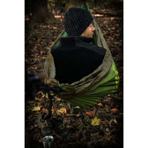  Camco Camping Hammock with Attached Storage Bag - Durable Comfortable Nylon Material, Supports 400 lbs, Perfect for Camping, Hiking, Beaches, Parks, Porches, Patios and Indoors - (