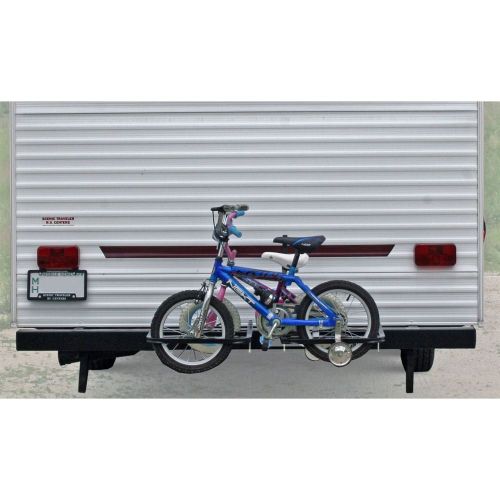  Camco Apex BC2BM RV/Camper Trailer Bumper Bike Rack for 1-2 Bicycles