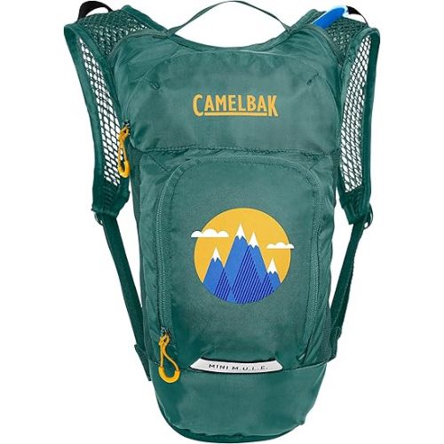  CamelBak Mini M.U.L.E. Kids Hydration Backpack for Hiking and Biking, 50 oz