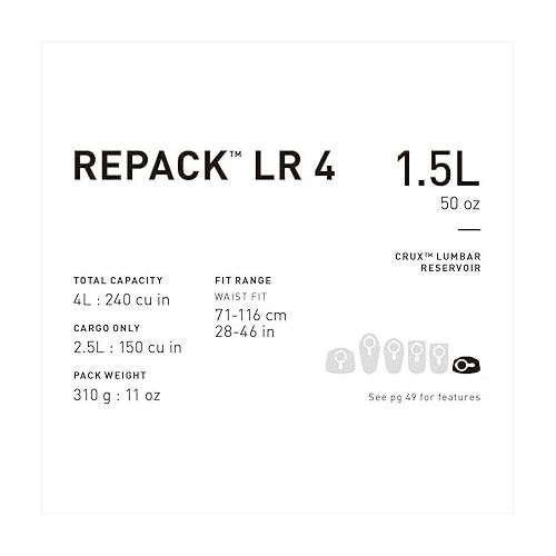  CamelBak Repack LR 4 50 oz Hydration Pack