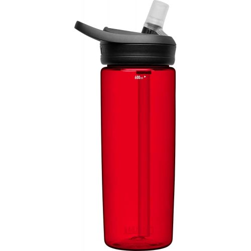  [아마존베스트]CamelBak Eddy+ Water Bottle with Straw - 25 Percent More Water Flow  Dishwasher Safe - Easy to Carry Reusable Water Bottles - BPA-Free Materials