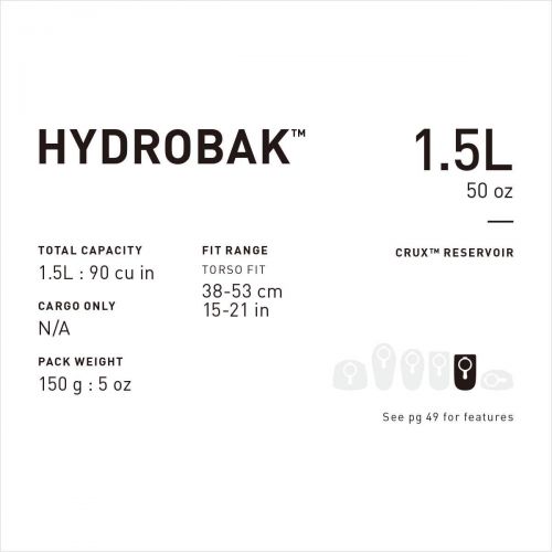  CamelBak HydroBak Hydration Pack 50 oz