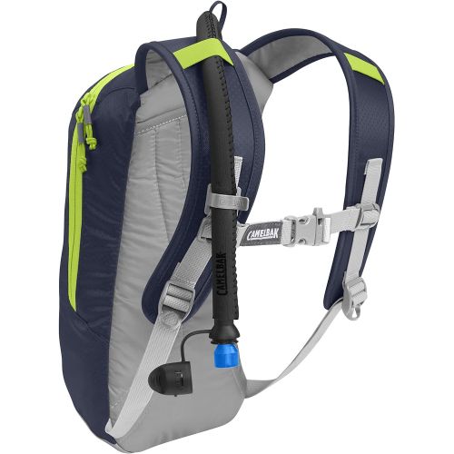  CamelBak Kicker Ski Hydration Pack, Prince Blue/Lime Green, 1.5 L/50 oz