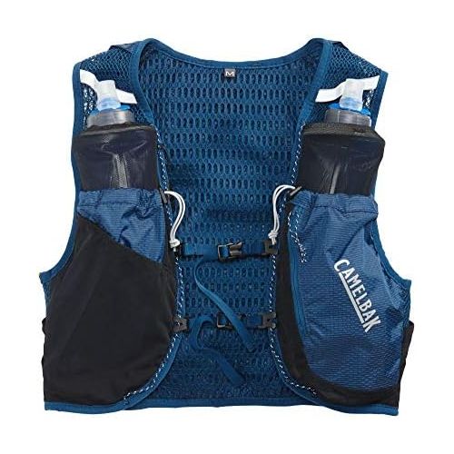  CamelBak Women’s Ultra Pro Running Hydration Vest - 3D Micro Mesh - Two 500-ml Quick Stow Flasks - Dual Adjustable Sternum Straps - Secure Phone Pocket - Running Vest - 34 Ounces