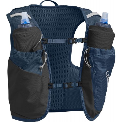  CamelBak Women’s Ultra Pro Running Hydration Vest - 3D Micro Mesh - Two 500-ml Quick Stow Flasks - Dual Adjustable Sternum Straps - Secure Phone Pocket - Running Vest - 34 Ounces