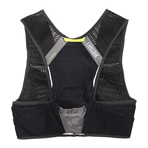  CamelBak Nano Running Hydration Vest - Running Accessories - 3D Micro Mesh - Dual Adjustable Sternum Straps - Secure Phone Pocket - Fuel and Gear Storage - 34 Ounce