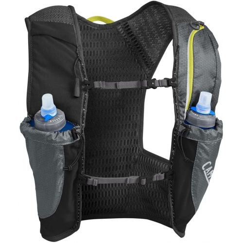  CamelBak Nano Running Hydration Vest - Running Accessories - 3D Micro Mesh - Dual Adjustable Sternum Straps - Secure Phone Pocket - Fuel and Gear Storage - 34 Ounce