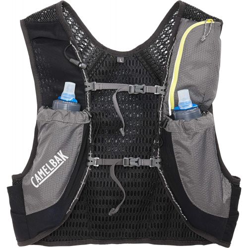  CamelBak Nano Running Hydration Vest - Running Accessories - 3D Micro Mesh - Dual Adjustable Sternum Straps - Secure Phone Pocket - Fuel and Gear Storage - 34 Ounce