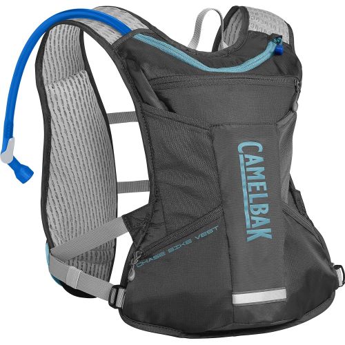  CamelBak Chase Women’s Bike Hydration Vest - Engineered for Women - Faster Water Flow Rate - Front Harness Pockets - 3D Vent Mesh - Dual Adjustable Sternum Straps - 50 Ounce