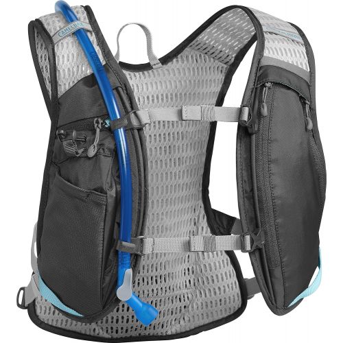  CamelBak Chase Women’s Bike Hydration Vest - Engineered for Women - Faster Water Flow Rate - Front Harness Pockets - 3D Vent Mesh - Dual Adjustable Sternum Straps - 50 Ounce