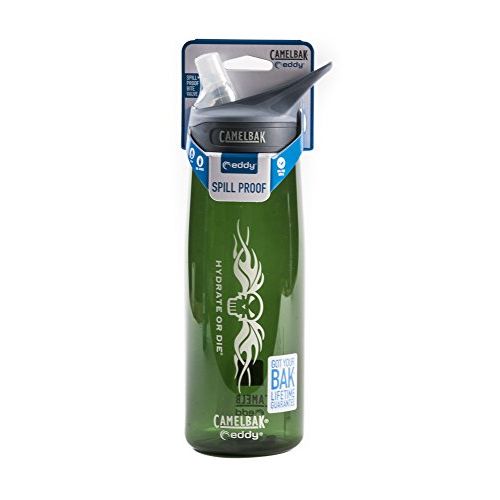  CamelBak Eddy .75L (25oz) Drinking Bottle with Hydrate or Die (HOD) Logo