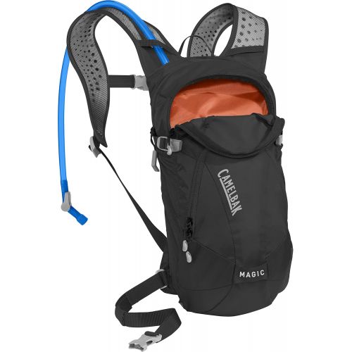  CamelBak Women’s Magic Bike Hydration Pack - Magnetic Tube Trap - 70 oz, Black