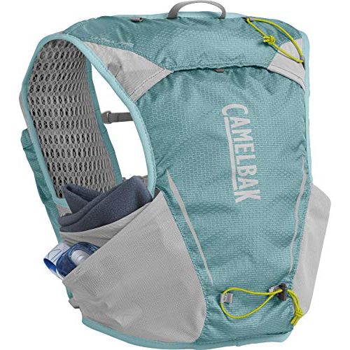  CamelBak Women’s Ultra Pro Running Hydration Vest - 3D Micro Mesh - Two 500-ml Quick Stow Flasks - Dual Adjustable Sternum Straps - Secure Phone Pocket - Running Vest - 34 Ounces