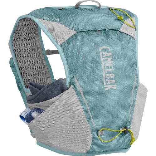  CamelBak Women’s Ultra Pro Running Hydration Vest - 3D Micro Mesh - Two 500-ml Quick Stow Flasks - Dual Adjustable Sternum Straps - Secure Phone Pocket - Running Vest - 34 Ounces