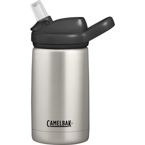  CamelBak Eddy+ Kids Water Bottle, Vacuum Insulated Stainless Steel with Straw Cap, 12 oz