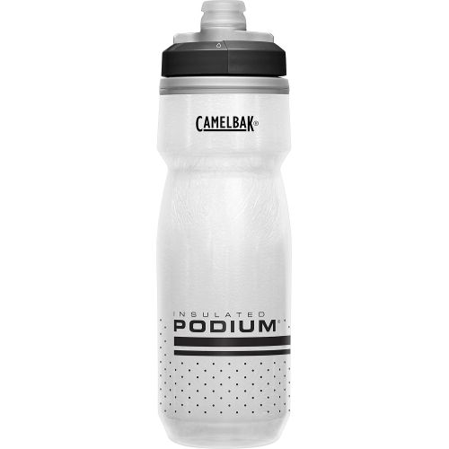  CamelBak Podium Chill Insulated Bike Water Bottle 21 oz, White/Black