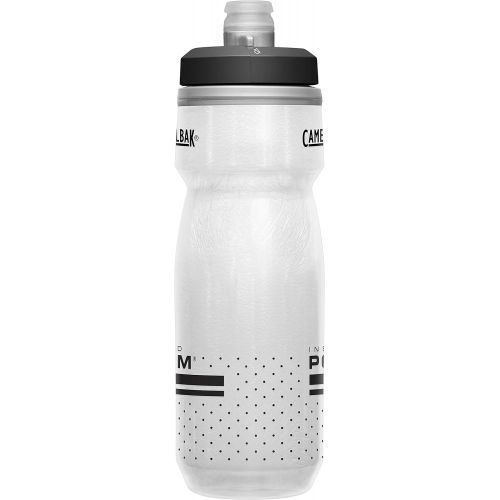  CamelBak Podium Chill Insulated Bike Water Bottle 21 oz, White/Black