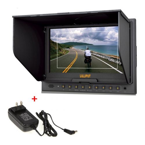  Lilliput 7 Camera Field Monitor & LCD Monitor with HDMI input & output for Canon 5D-IIO Camera.lilliput 7 inch monitor