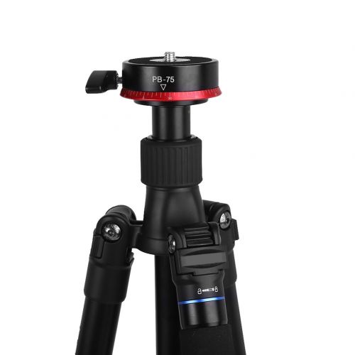  Estink Camera Panning Base, 38 Screw Aluminum Alloy Panorama Ball Tripod Head With Bubble Level,...