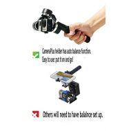 Cameraplus Auto Balance 3-Axis Handheld Brushless Gopro Steady Gimbal Camera Mount with Vibration Filter Function for for GOPRO 1 2 33+ 4 - Only Handheld can Support Modified Lens and Touch