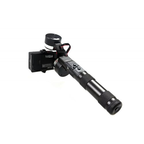  Cameraplus Auto Balance 3-Axis Handheld Brushless Gopro Steady Gimbal Camera Mount with Vibration Filter Function for for GOPRO 1 2 33+ 4 - Only Handheld can Support Modified Lens and Touch