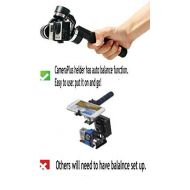 CameraPlus - Pro4 New Advanced Model Auto balance 3-Axis Handheld Brushless Gopro Steady Gimbal Camera Mount with Vibration filter function for for Gopro 1 2 3/3+ 4 - easy to opera