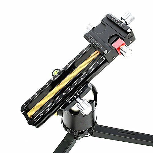  Cameraplus CamerePlus MFR-180 180mm Precision Aluminium 4-Way Macro Slider (2 Sliders) - The Best Focusing Rail for Macro Photography (4 Ways (Two silders))