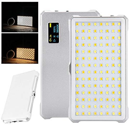  Cameraplus CameraPlus - LituFoto F12 Beatiful Alloy Body Shell Ultra Thin Portable Bi-Color LED Video Light for Smartphone & Camera