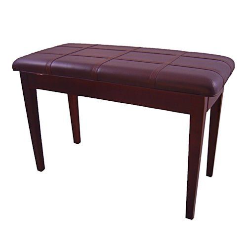  Cameron & Sons CS-10 MAHP-PD Mahogany Piano Bench Padded with Music Storage