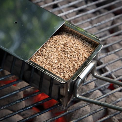  Camerons Smoking Chips- Kiln Dried, 100 Percent Natural Extra Fine Wood Smoker Sawdust Shavings (Apple, 1 Pint)