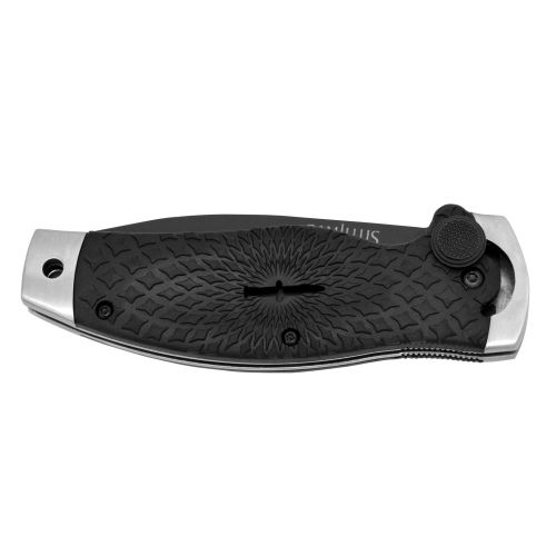  Camillus Cuda Sarkis, Carbonitride Titanium Folding Pocket Clip Knife, Japanese AUS-8 Steel, Ergonomic Non-Slip Grip Handle