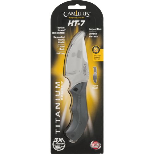  Camillus HT-7 Fixed Blade Knife with Sheath