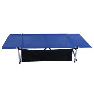 Camp Time Wide (32) Blue Mesh Roll-a-Cot