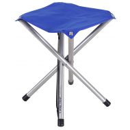 Camp Time Jumbo Stool, Chair height Sitting Comfort, 300 pound capacity, Elegant folding design, 1.6 pounds with shoulder strap, USA Made