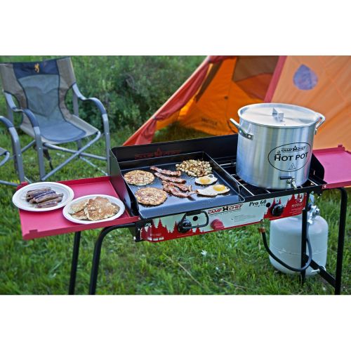  Camp Chef HWP20A Outdoor Camping 20 QT. Aluminum Hot Water Pot