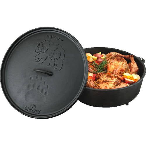  Camp Chef Classic 16 Pre-Seasoned Ready-to-Use Dutch Oven
